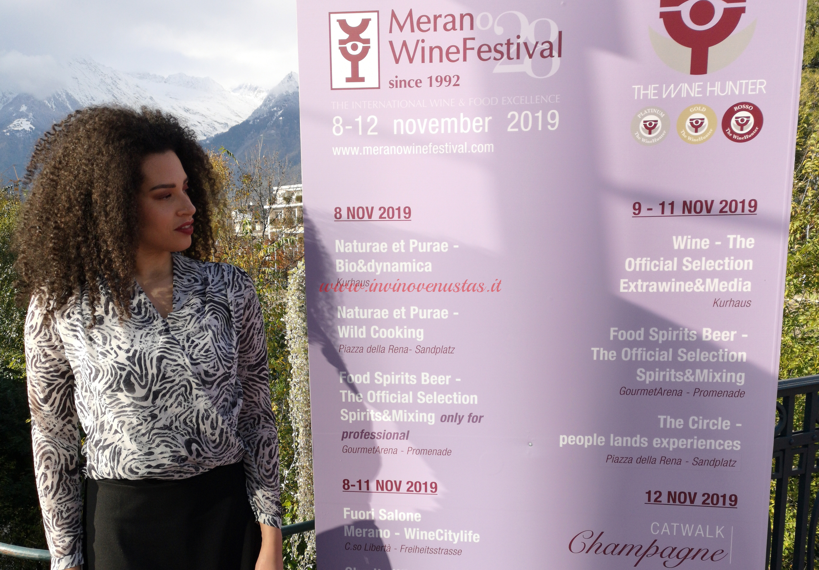 Lara Invinovenustas Merano Wine Festival 2019