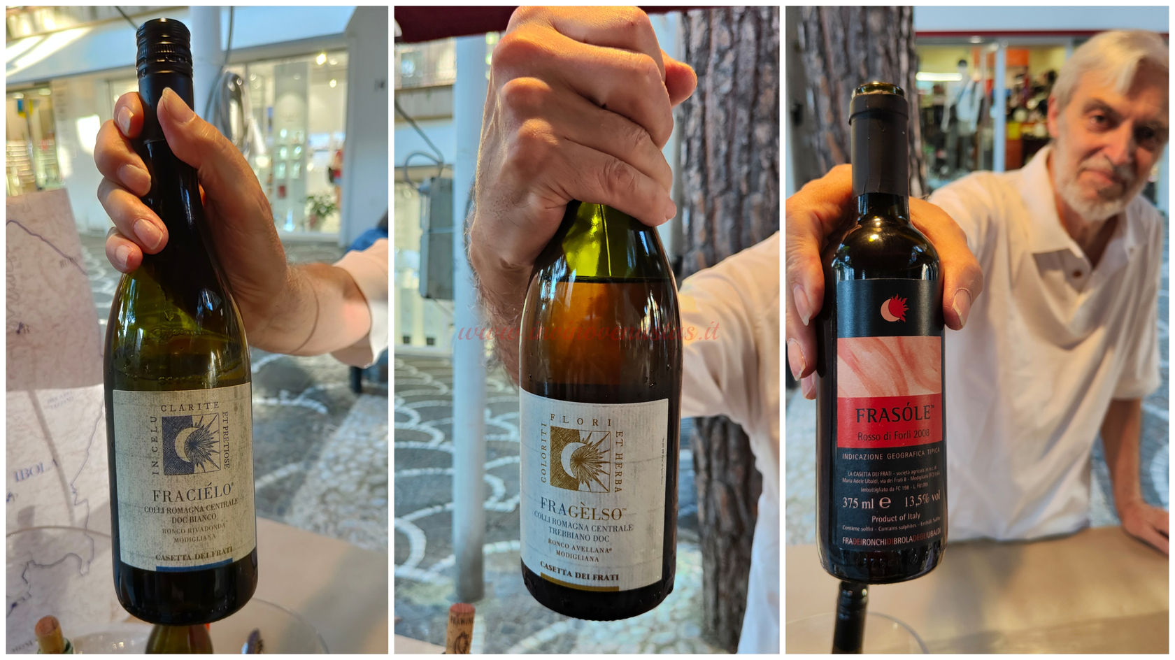 Degustazioni vini Casetta dei Frati Wein Tour 2022
