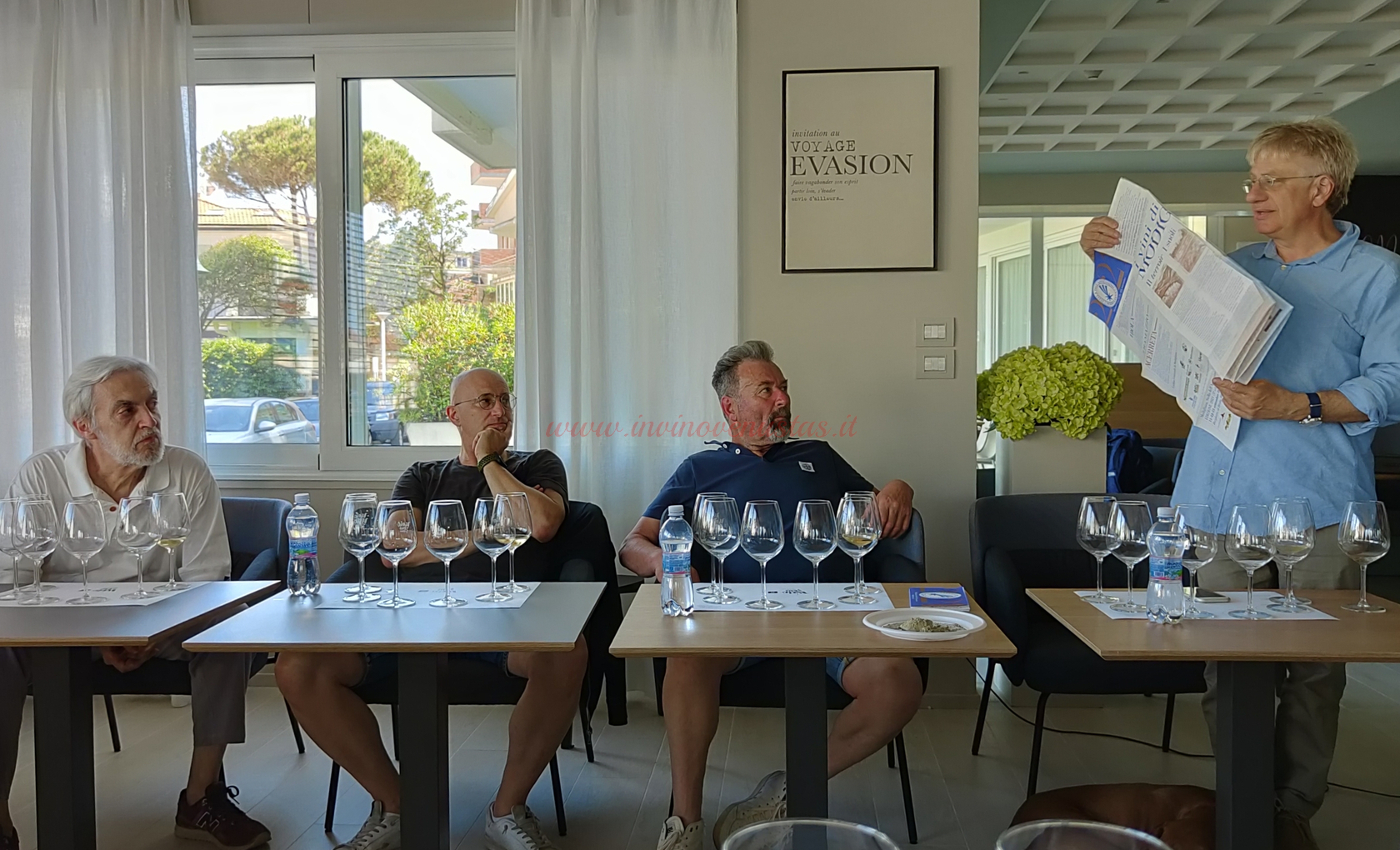 Seminario Wein Tour 2022 Modigliana Bianco con Giorgio Melandri
