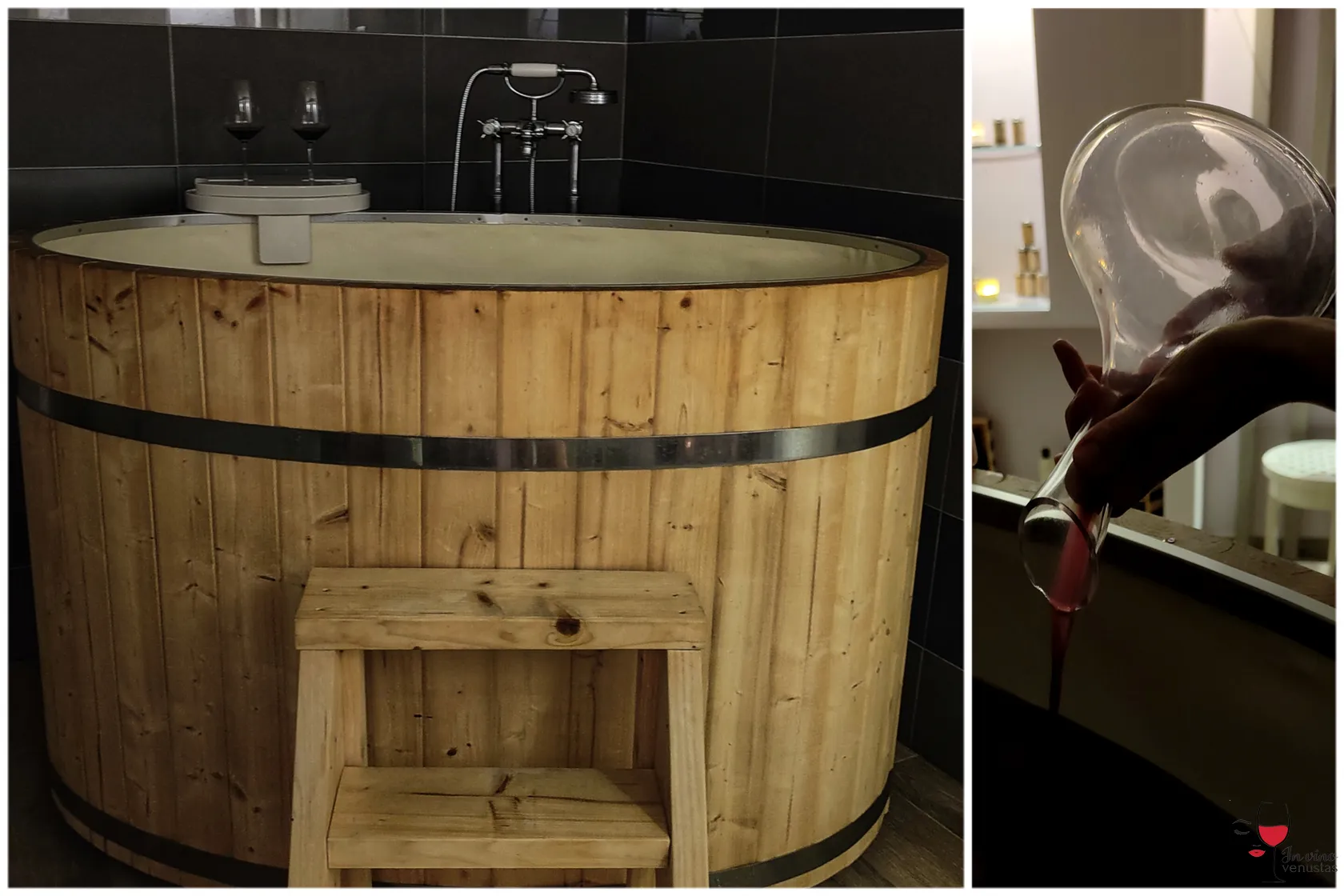 Private Spa Wine Experience Altarocca - Bagno nel vino idromassaggio