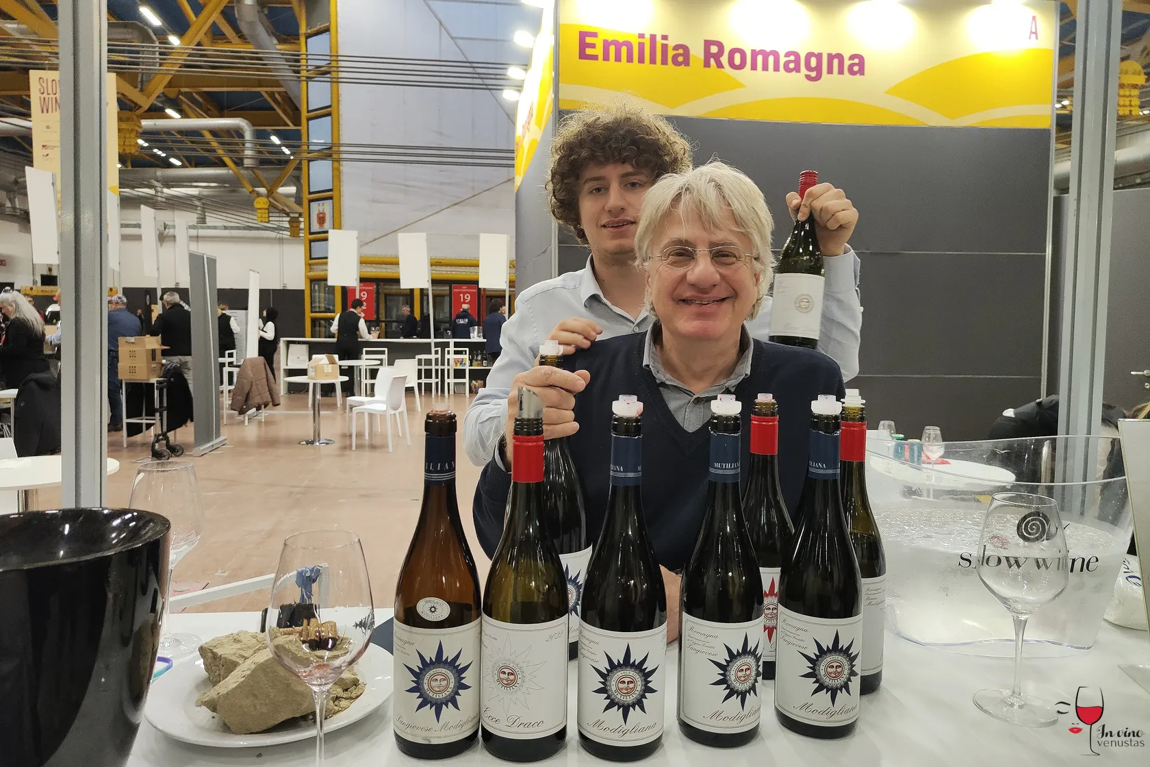 Giorgio e Pietro Melandri cantina Mutiliana Slow Wine Fair 2024
