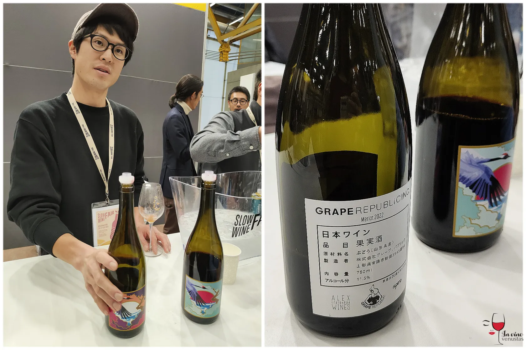 Degustazione vini Giappone Grape Republic a Slow Wine Fair 2024